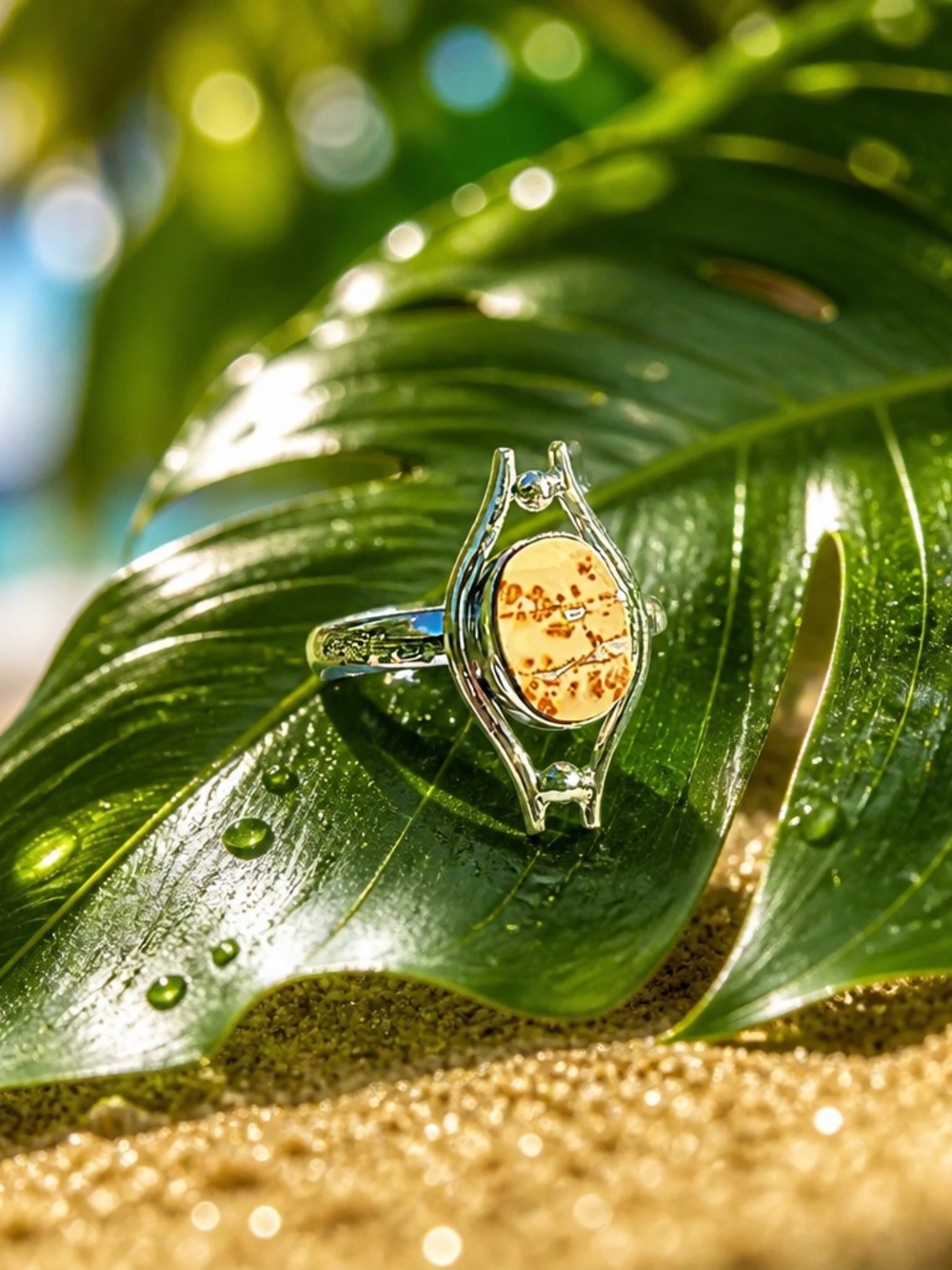 Maligano Jasper Ring - Picture 7 of 15